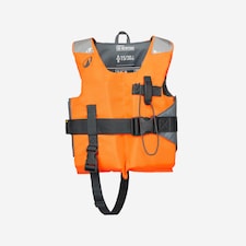 Decathlon Kids’ 100N life jacket LJ100N Easy JR 15-40 kg - orange/grey