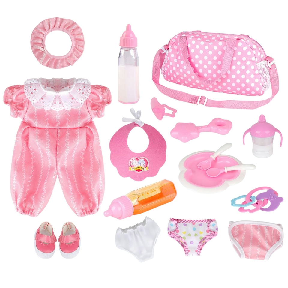 image 1 of Baby Doll Playset Accessories Set