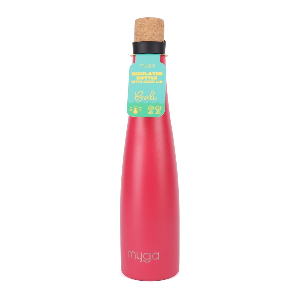 image 1 of Myga Bali Insulated Bottles - 700ml - Pink