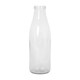 image 4 of Argon Tableware Glass Water Bottles with Metal Lids - 960ml - Pack of 6 | Clear | Clear