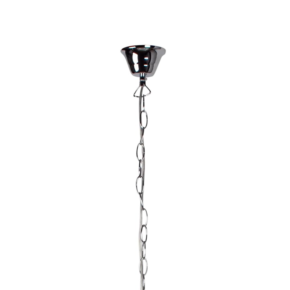 image 1 of Black and Chrome Marie Therese Style 3 x 40W Chandelier | Black | Chrome | 1
