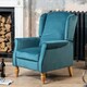 image 1 of Barksdale Recliner Armchair - Teal