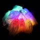 image 2 of Living and Home Halloween LED Skull String Lights - Colorful