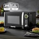 image 2 of GEEPAS Retrovive 20L Digital Microwave Oven Black 700W