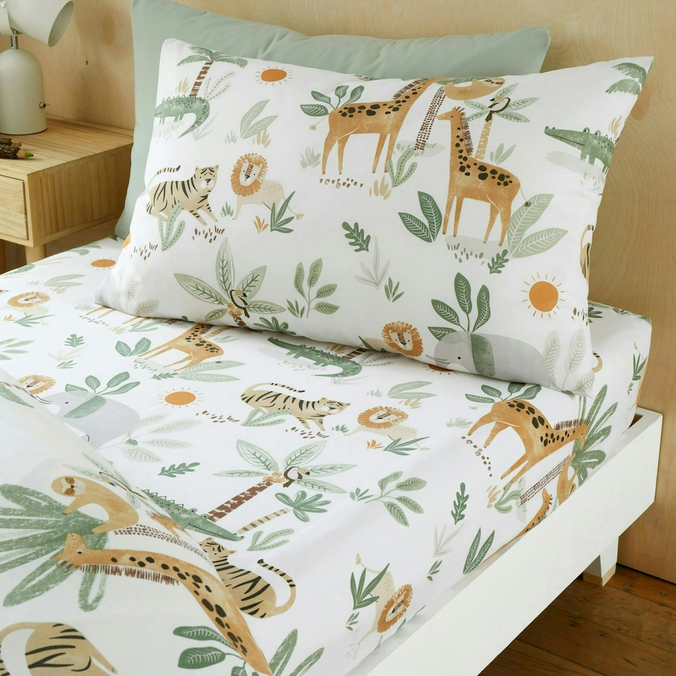 image 1 of Jungle Safari Single Bedding