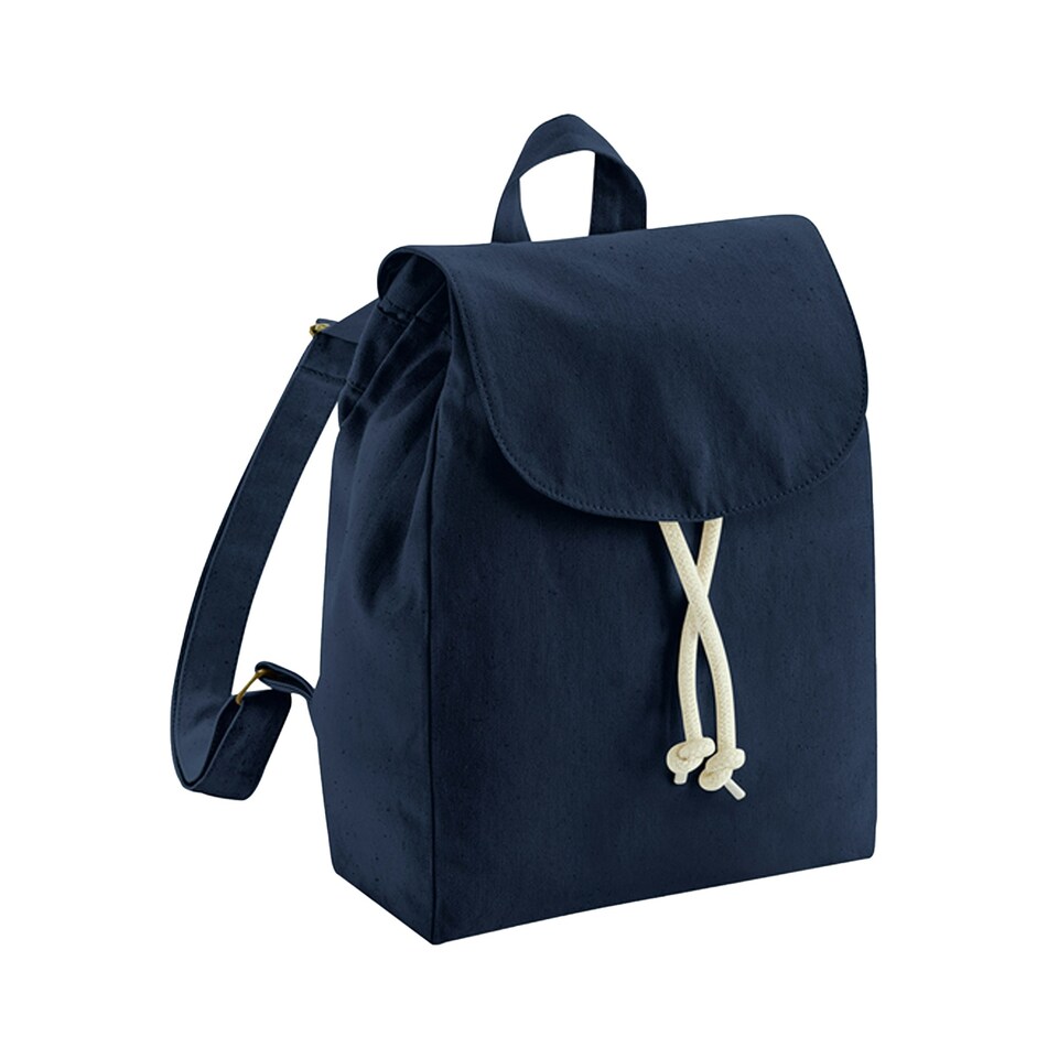 image 1 of Westford Mill EarthAware Mini Organic Backpack - French Navy - One Size