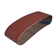 Faithfull Cloth Sanding Belt - Multi Colour - 533 x 75mm Coarse 60G (Pack of 3)