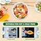 image 6 of ECONX 50Pcs Biodegradable Bagasse Bowls 12oz White Sugarcane Disposable Bowl