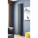 image 1 of 2000mm (H) x 351mm (W) - Curved Vertical Anthracite Radiator - (2m x 0.35m)