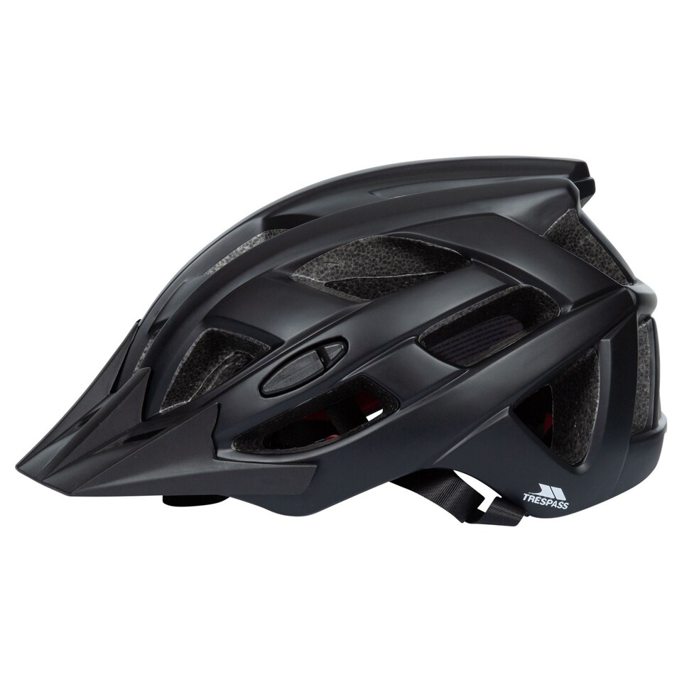 image 1 of Trespass Adults Zrpokit Cycle Helmet | Black | Black X | M | 1