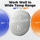 image 3 of Bevigor CR2025 Battery Compatible with Medical and Fitness Devices CR2025 Lithium 3V Coin Battery for Child Safety, Suitable for Key Fobs,Car Remote, Watch, 10 Pack