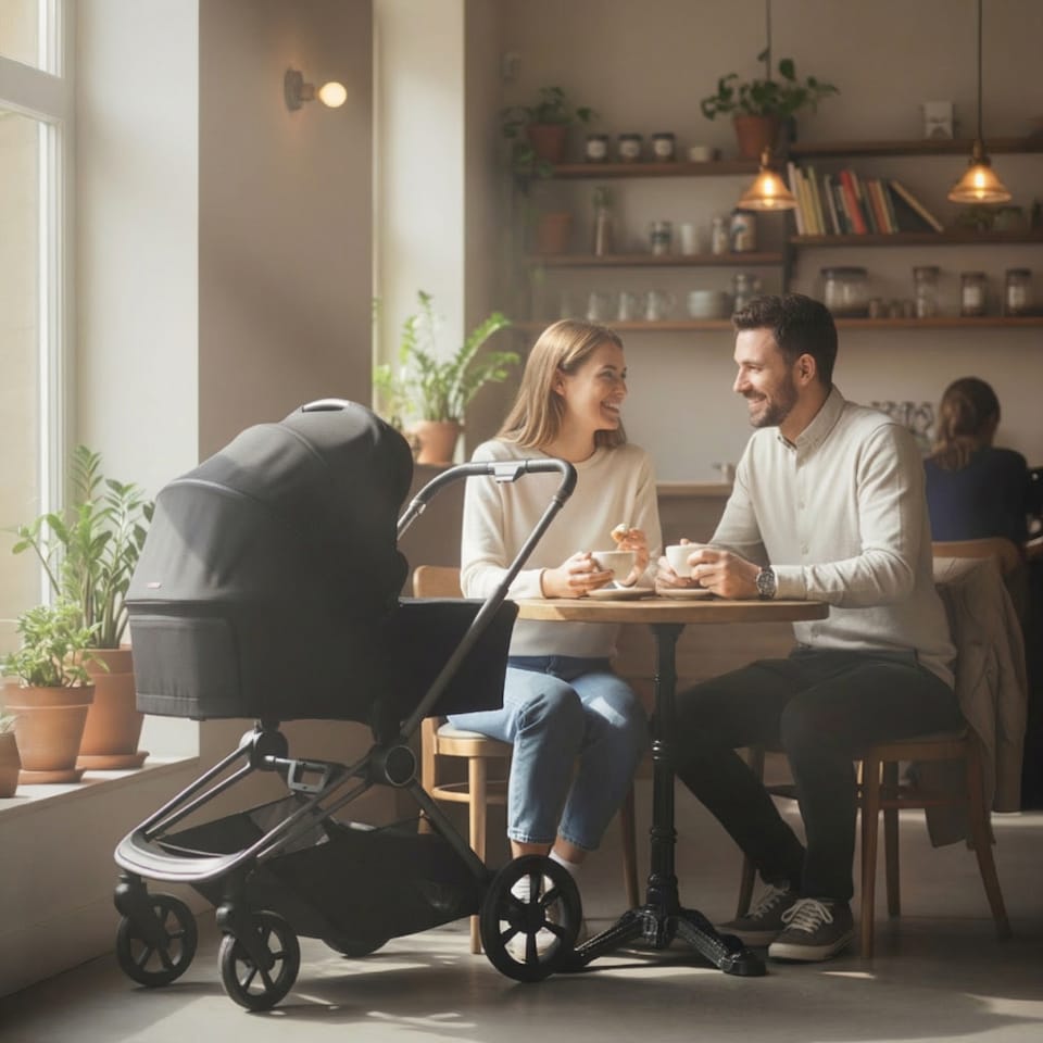 image 1 of Red Kite Push Me Cruise 3 in 1 Travel System - Onyx | Grey | One Size | 1