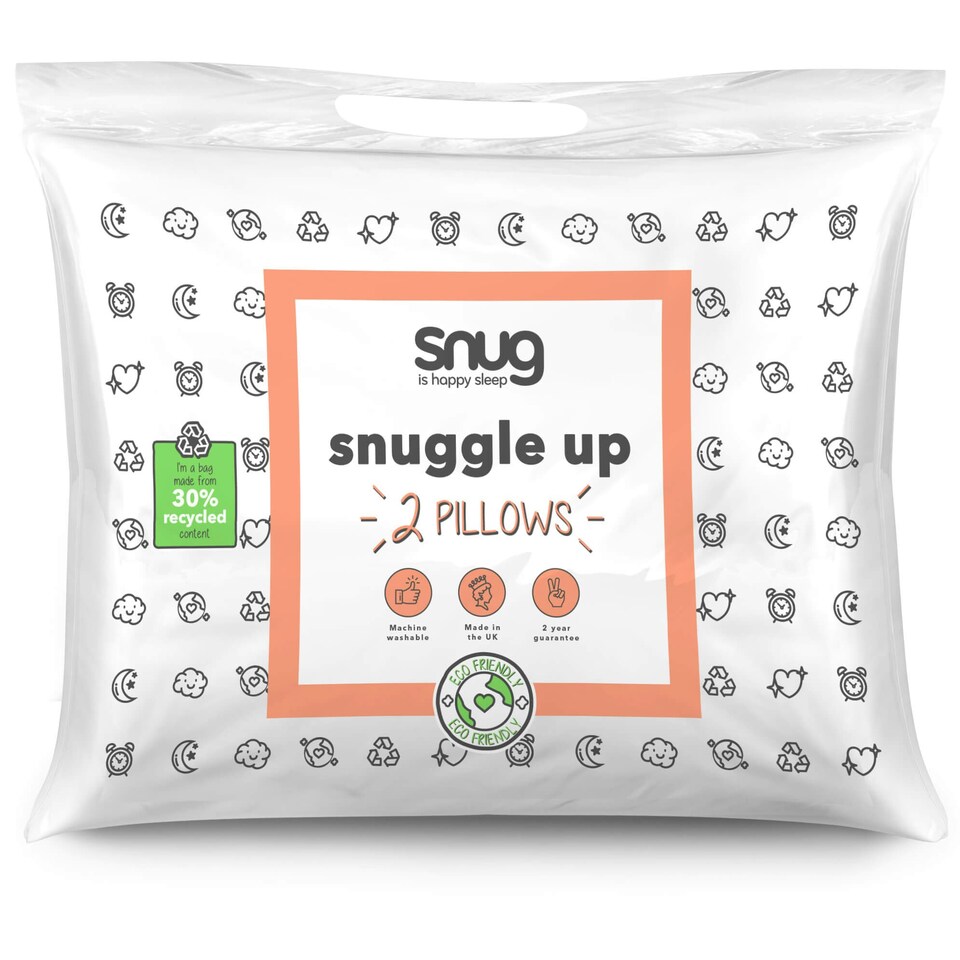image 1 of Snug Snuggle Up Bed Pillows, 2 Pack