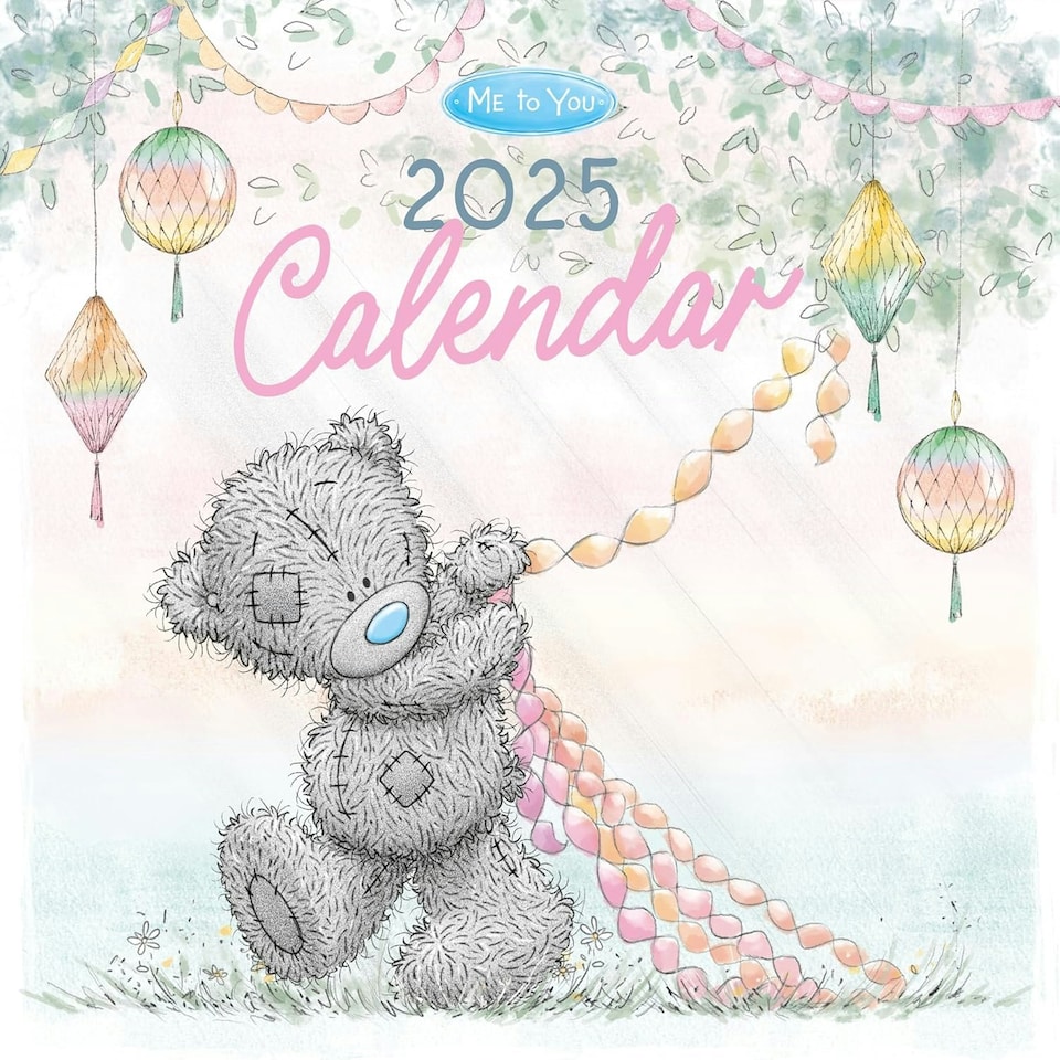 Me to You Tatty Teddy 2025 Square Wiro Calendar Tesco Groceries