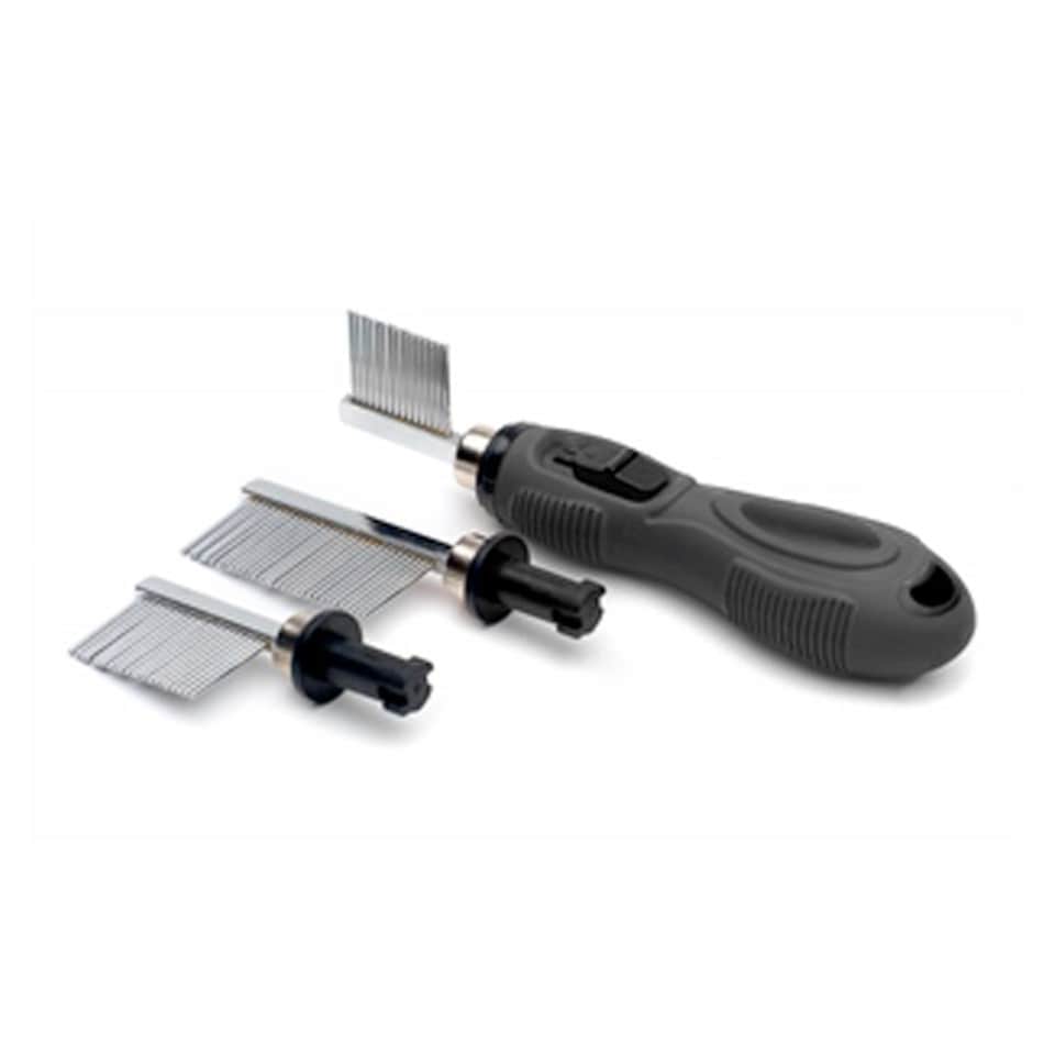 Supreme Products Quarter Marking Comb Set - Black - One Size