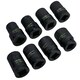 image 6 of 1in Drive Anvil Air Impact Wrench Gun 2200Nm 8 Sockets 24 - 38mm + Extensions
