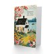 image 2 of Housewarming Floral Lake House Woman Congratulations New Home her Card