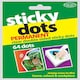 image 3 of 64 Permanent Clear Double Sided Sticky Dots