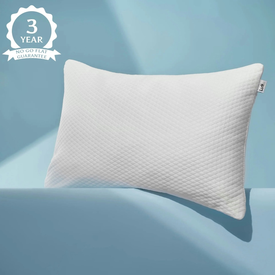 image 1 of Luff Luxury Bamboo Pillow White