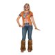 image 1 of Bristol Novelty Womens/Ladies Hippie Gal 3D T-Shirt - Multicoloured - 10-14 UK One Size