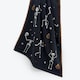image 3 of Luxury Halloween Hand Towels Pack of 2 - 100% Cotton Spooky Tea Towels Black | Skeletons