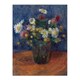 image 1 of Flower Bouquet in Vase Still Life Glackens Wall Art Poster Print 12X16"