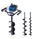 image 1 of Scheppach EB2000 petrol earth auger, 52cc engine, 1.9hp, 370rpm, 100mm 150mm 200mm auger bits