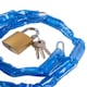 image 2 of Blackspur Chain & Padlock - 90cm - Blue