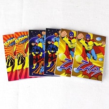 Assorted Super Hero Mini Notebooks - Pack of 6
