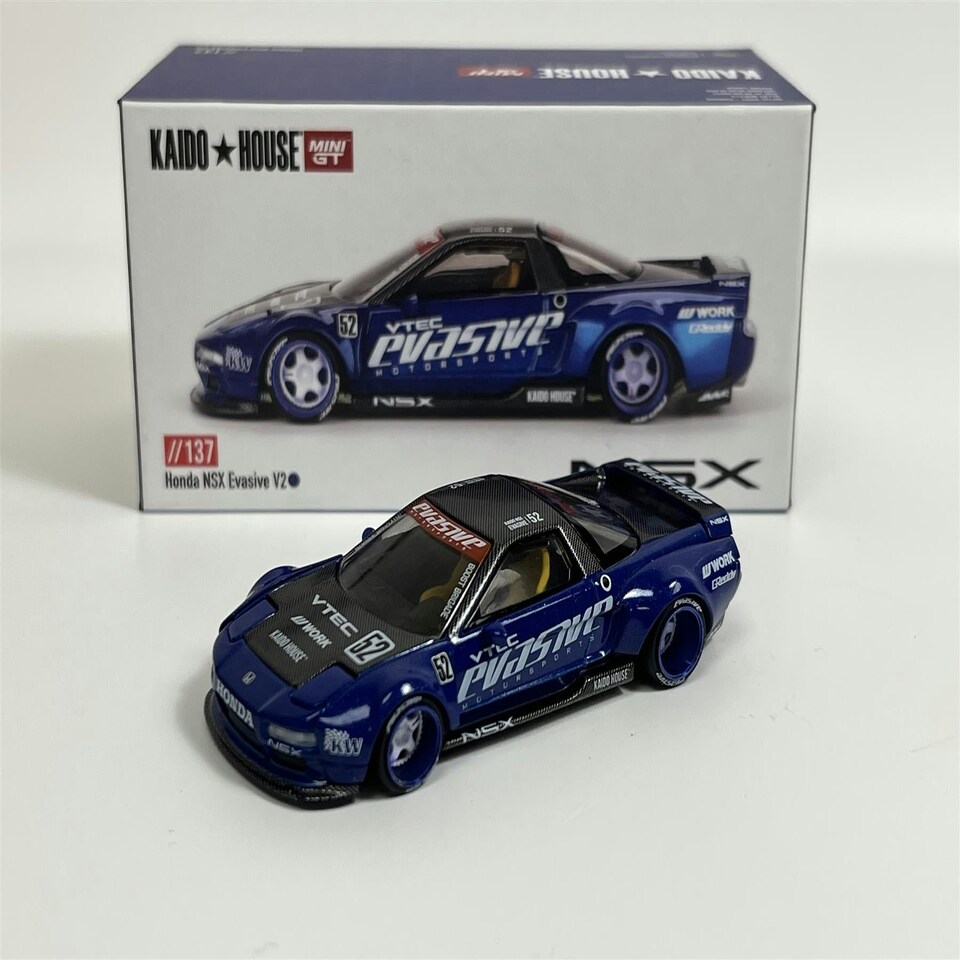 image 1 of Honda NSX Evasive V2 KHMG137 1:64 Scale Mini GT KHMG137