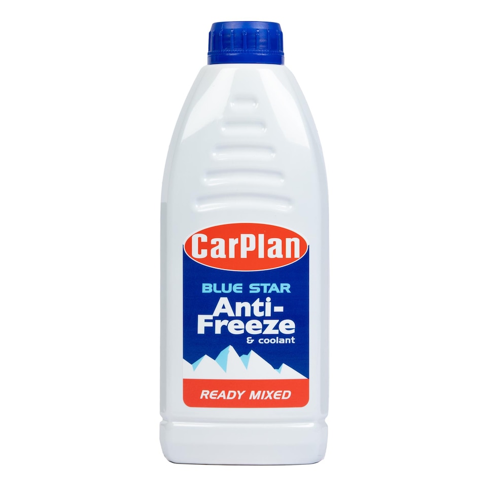 image 1 of CarPlan Blue Star Ready Mixed Antifreeze & Coolant - 1L x2