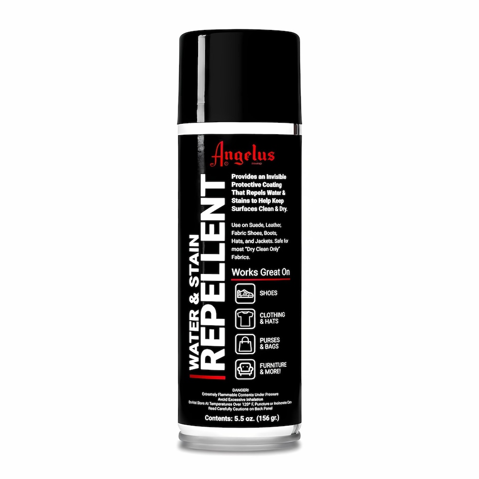image 1 of Angelus Water & Stain Repellant - Easy Application Aerosol for Leather 5.5oz | Clear