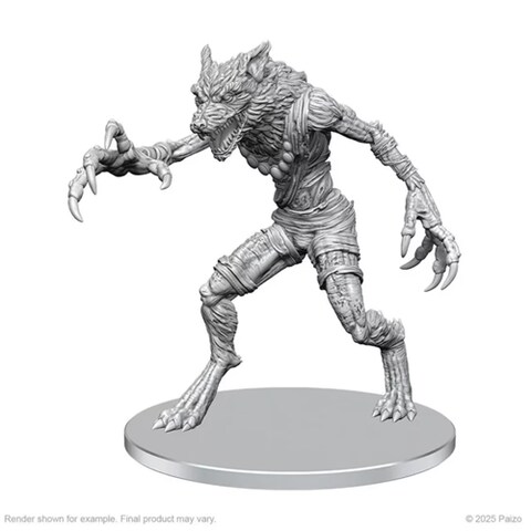 Pathfinder Rations Meladaemon (Famine Daemon): Pathfinder Deep Cuts Unpainted Miniatures ...