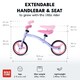 image 3 of BOLDCUBE x Little Tikes Kids Balance Bike x Pink