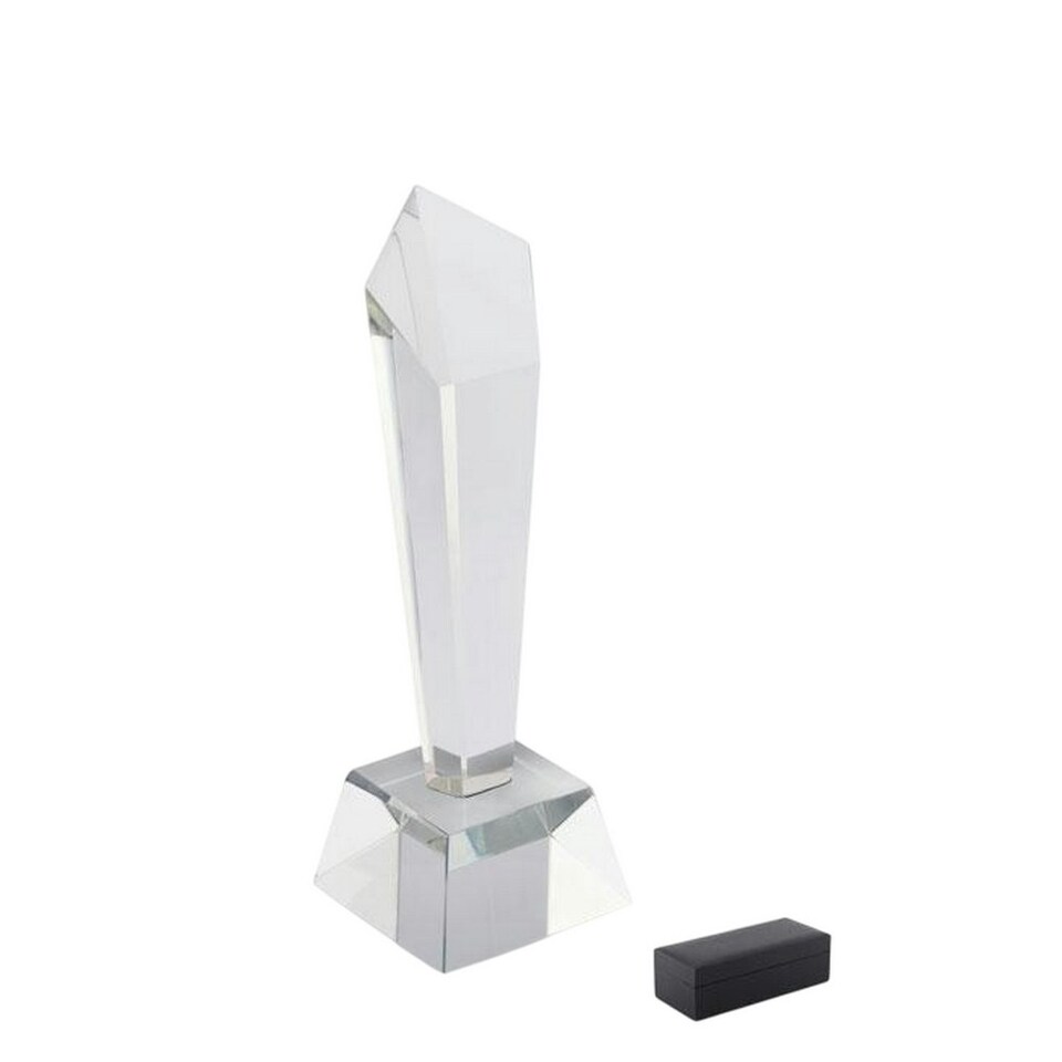 image 1 of MidOcean Diaward Glass Crystal Trophy - Transparent - One Size