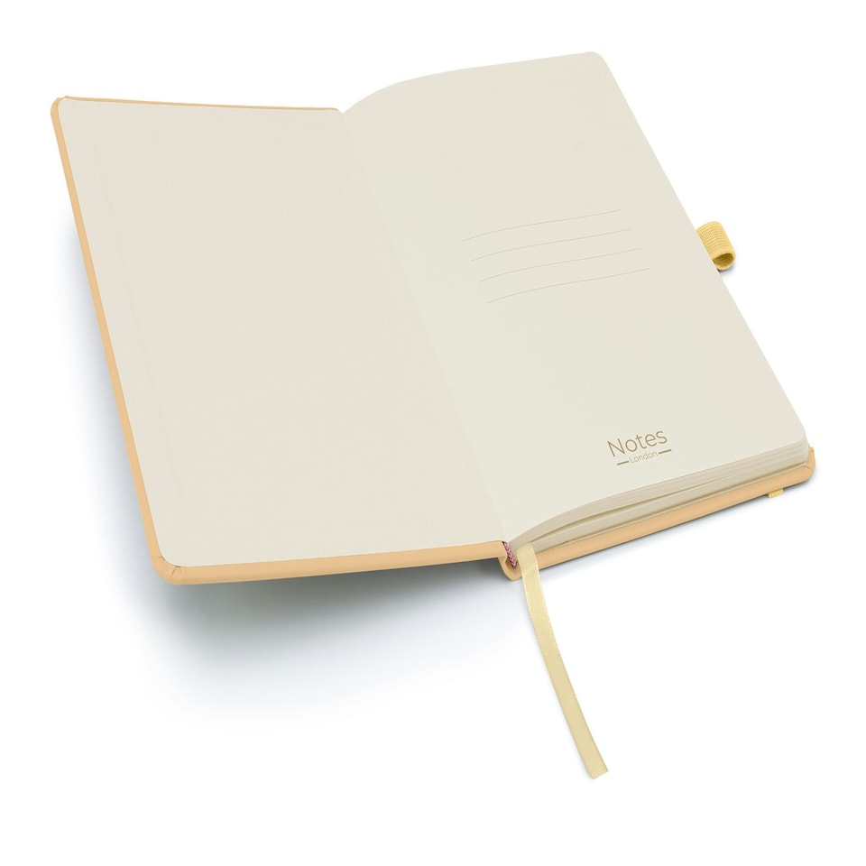 image 1 of Notes London A5 Wilson Lined Page Notebook Pastel Tan