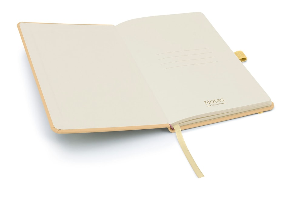 image 1 of Notes London A5 Wilson Lined Page Notebook Pastel Tan