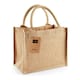 image 2 of Westford Mill Jute Mini Gift Bag - Natural - One Size