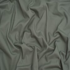 Minerva Core Range Green Brushed Stretch Woven Cotton Twill Fabric for Dressmaking, 145cm / 57" Wide - per metre