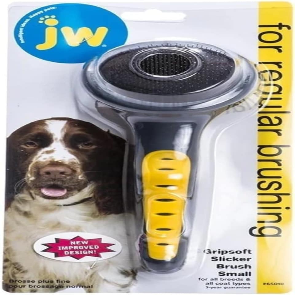 JW Gripsoft Grooming Small Slicker Brush