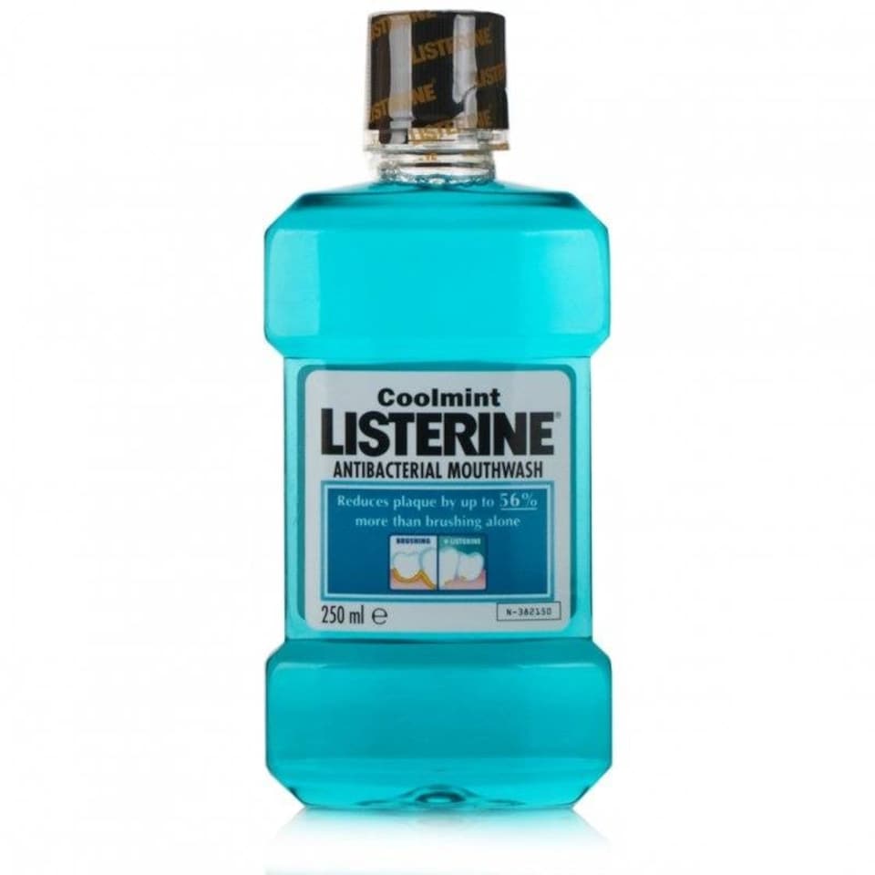 Listerine Coolmint Antibacterial Mouthwash 250ml x 6