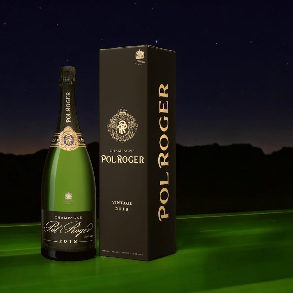 image 1 of Pol Roger - Vintage 2018 Champagne (Gift Box) (1.5 Litre Magnum)