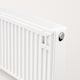 image 7 of 400mm (H) x2200mm (W) - Type 11 Radiator - Single Panel Convector - White Enamel (RAL 9016) - (0.4m x 2.2m) (16" x 87")