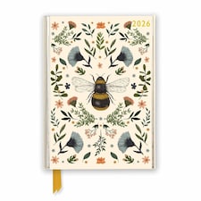 Botanical Bee A5 Diary 2026, General Diaries, Week To View, Lifestyle, Gift