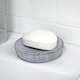image 3 of Showerdrape Denim Blue Soap Dish
