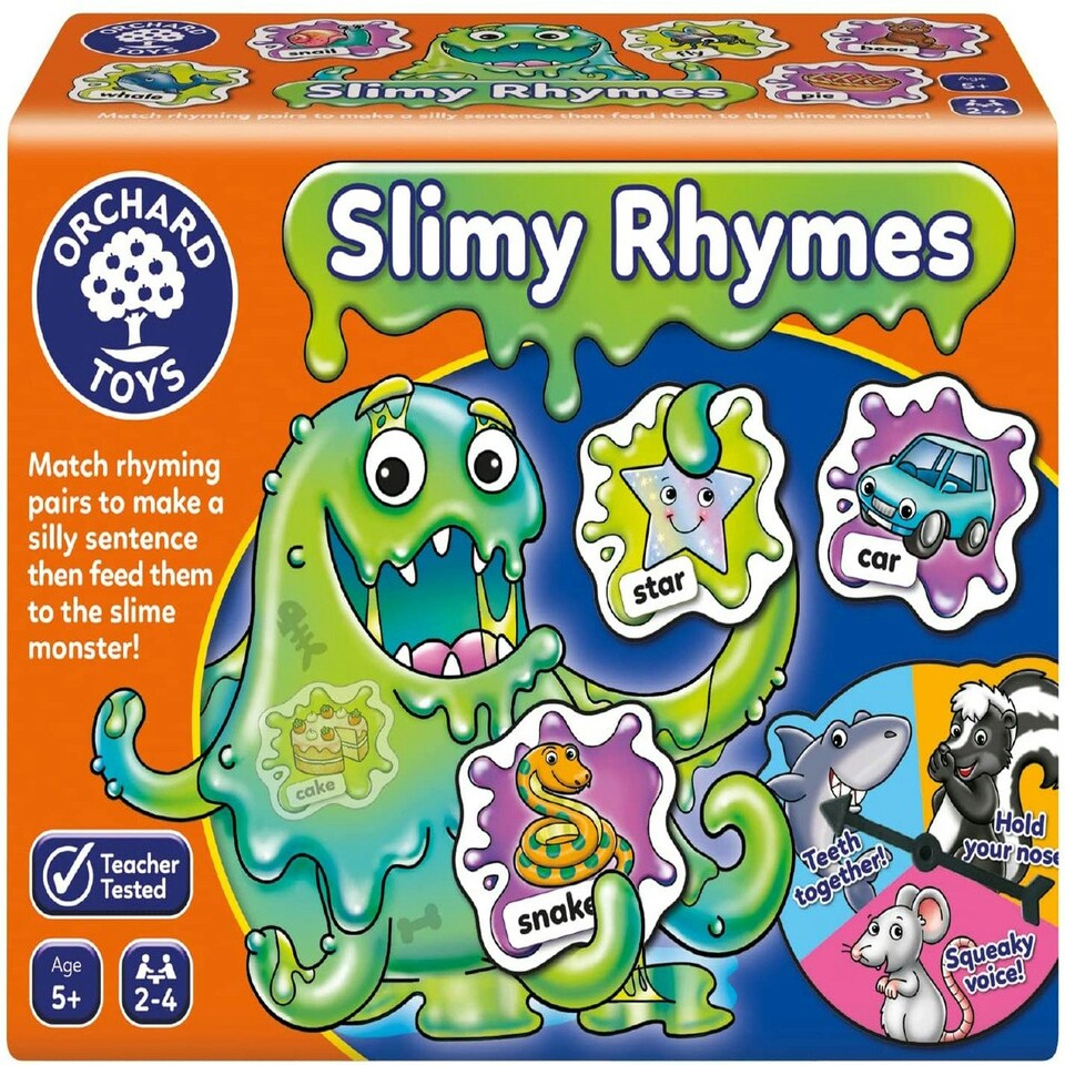 image 1 of Orchard Toys Slimy Rhymes Game