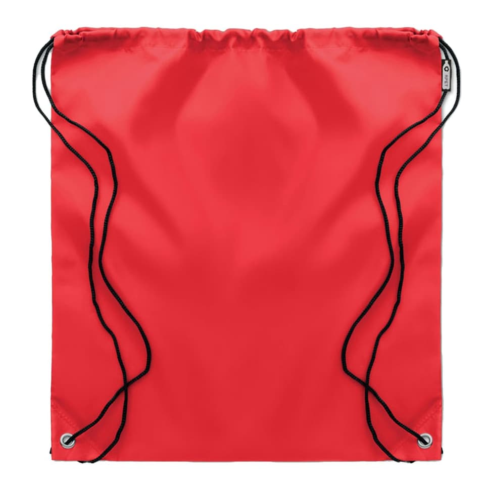 image 1 of MidOcean Shooppet RPET 190T Drawstring Bag - Red - One Size Red