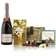 image 1 of Moet & Chandon Rose Imperial Champagne and Chocolates Hamper 75cl 12.5% abv