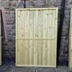 image 2 of Small Poly Smoking Shelter - Timber - L85 x W120 x H205 cm - Minimal Assembly Required