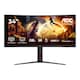 image 1 of AOC G4 CU34G4Z 34" Curved UWQHD 240Hz 0.3ms Height Adjustable Gaming Monitor